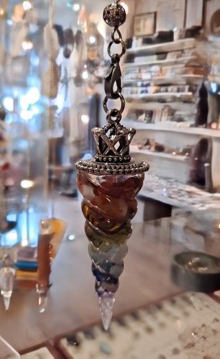 Orgonite Chakra Pendulum
